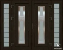 Дверь в тамбур частного дома-106